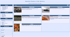Desktop Screenshot of gallery.subaruclub.se