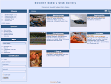 Tablet Screenshot of gallery.subaruclub.se